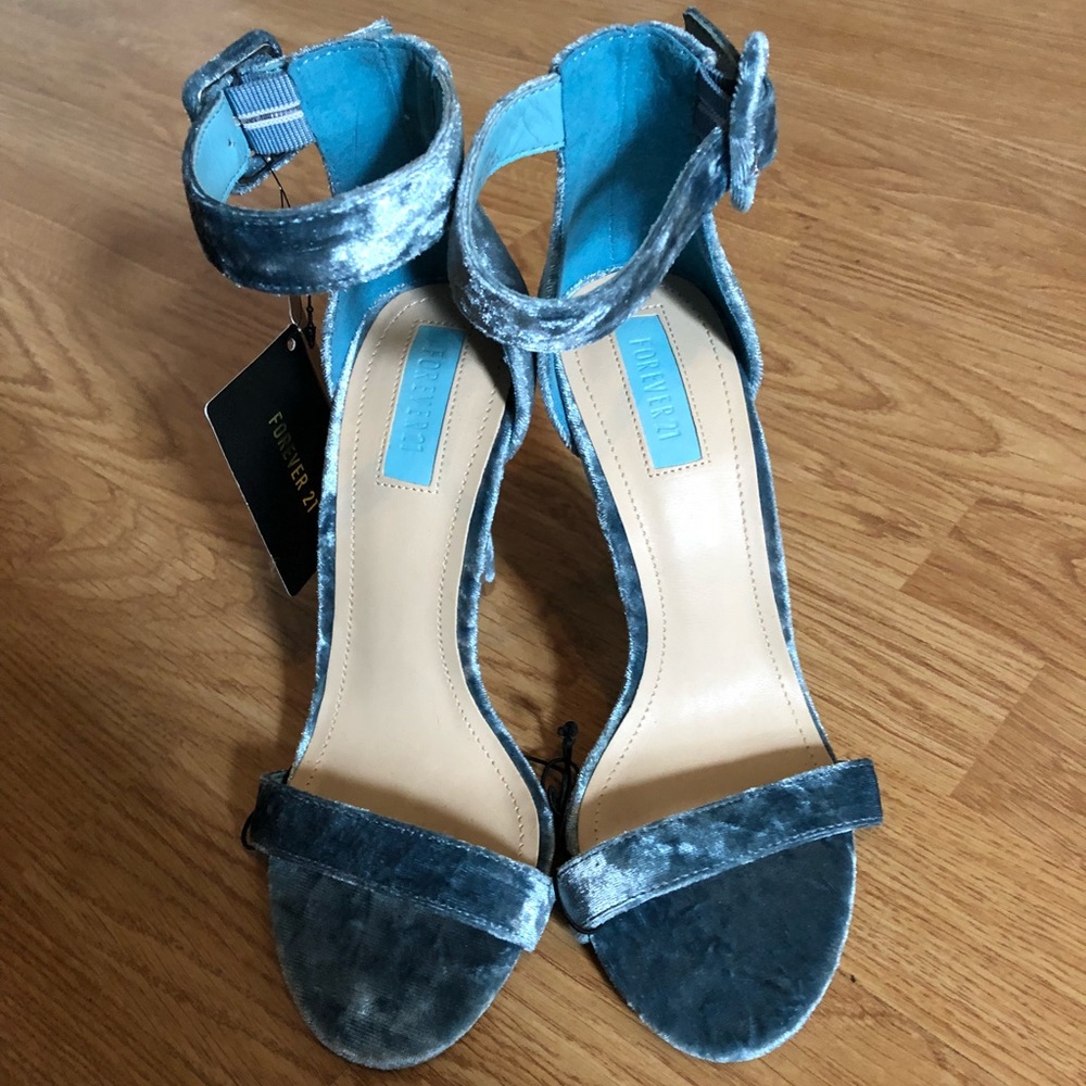 Forever 21 Velvet Heels